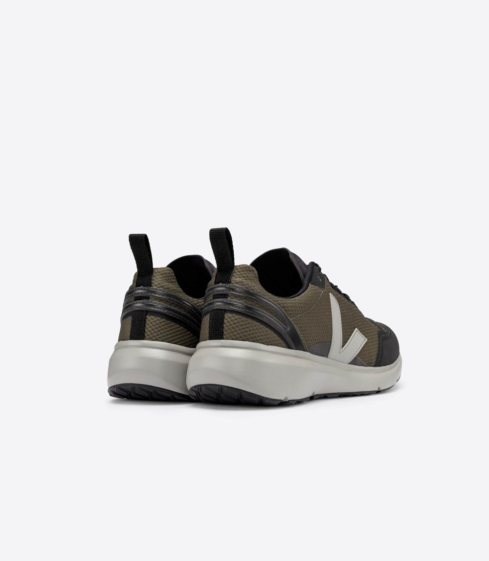 Veja Sneakers Mens - Condor 2 Alveomesh - Olive/White - 7091STKEV